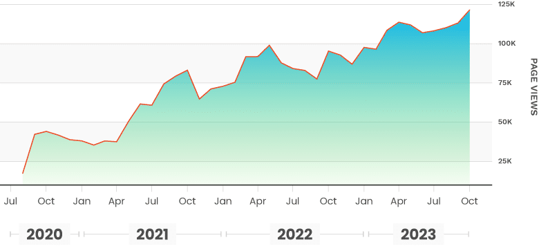 Organic Traffic Chart