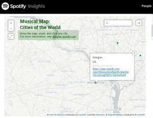 Musical Map of the World